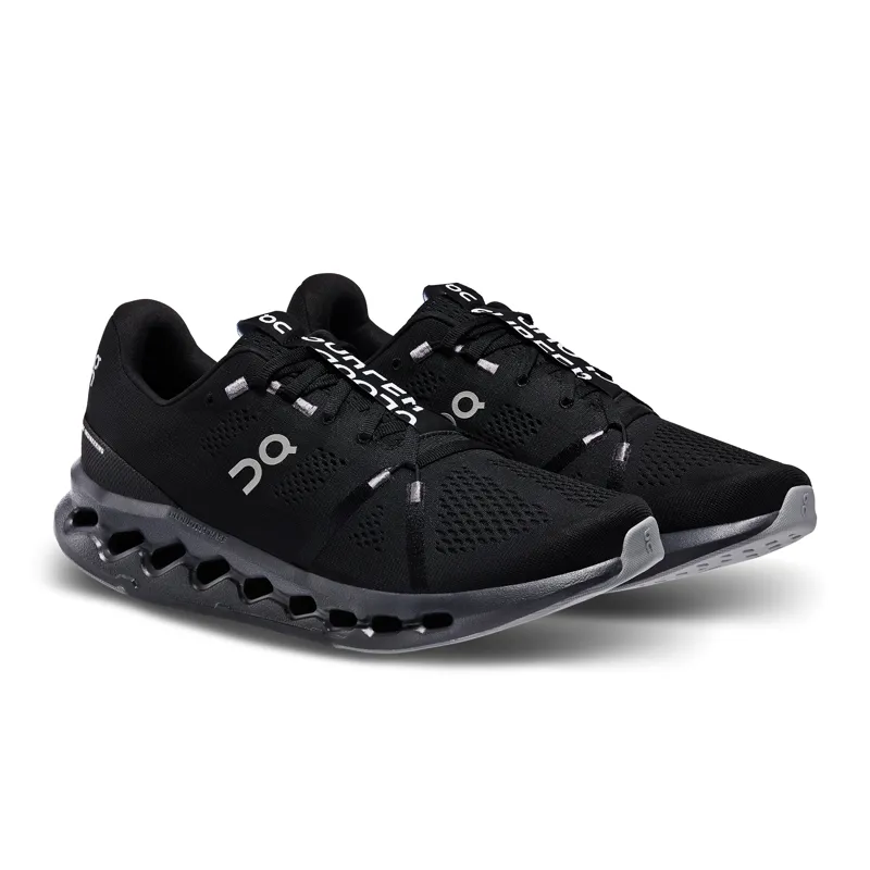 On Running Cloudsurfer 7 Mens running shoe in All Black-4