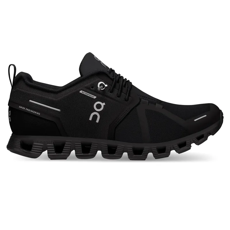 On Running Cloud 5 Women's Waterproof shoe in black