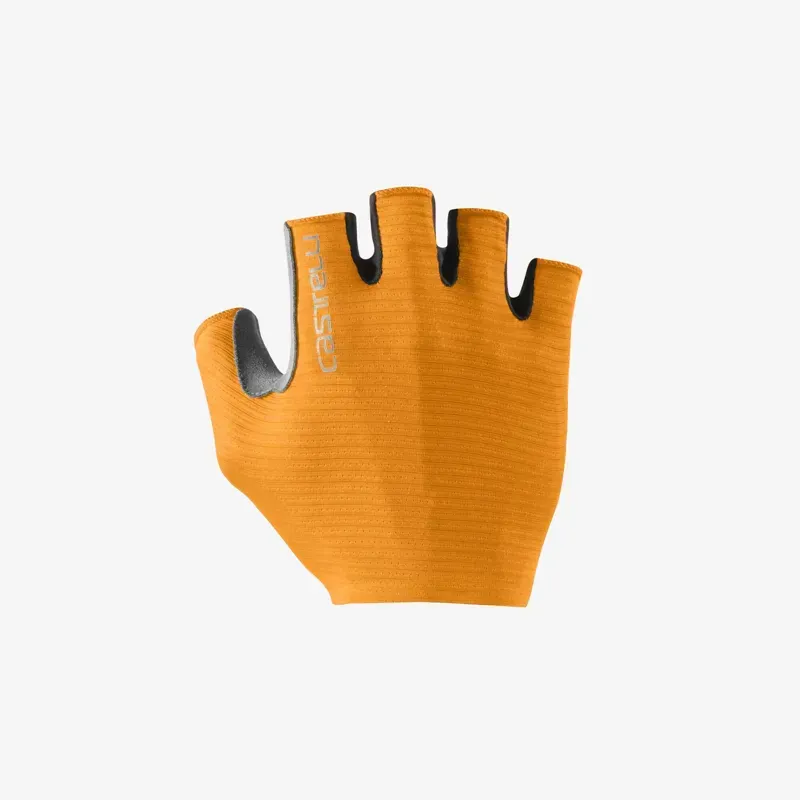 Castelli Espresso Gloves in Vivid Orange