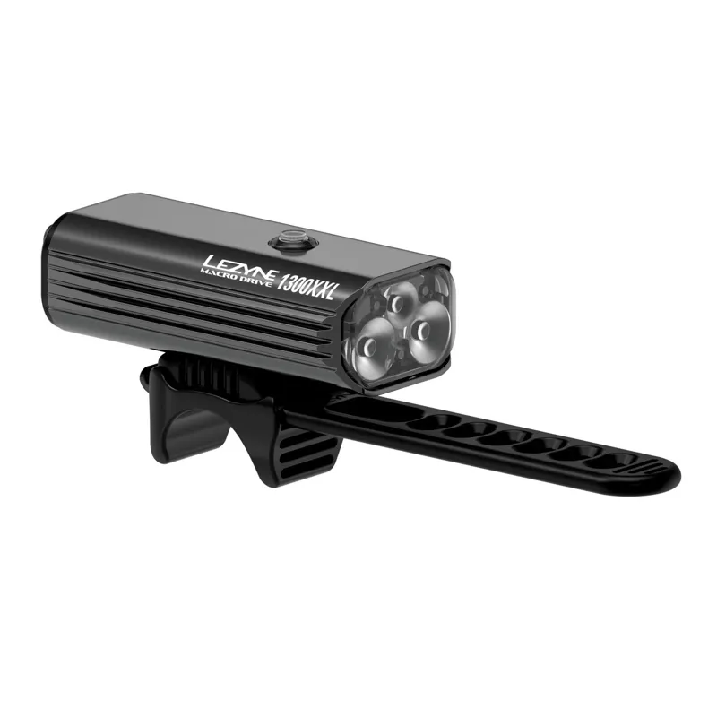2019 Lezyne LED Macro Drive 1300XXL Lumens Front Light Matte Black