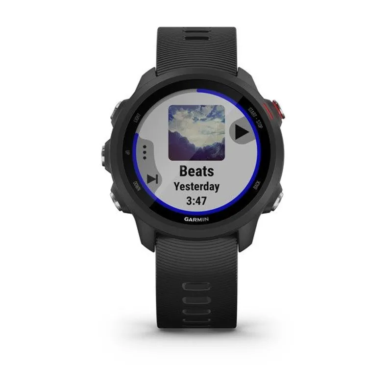 Garmin Forunner 245 Music Running Watch in Black-1