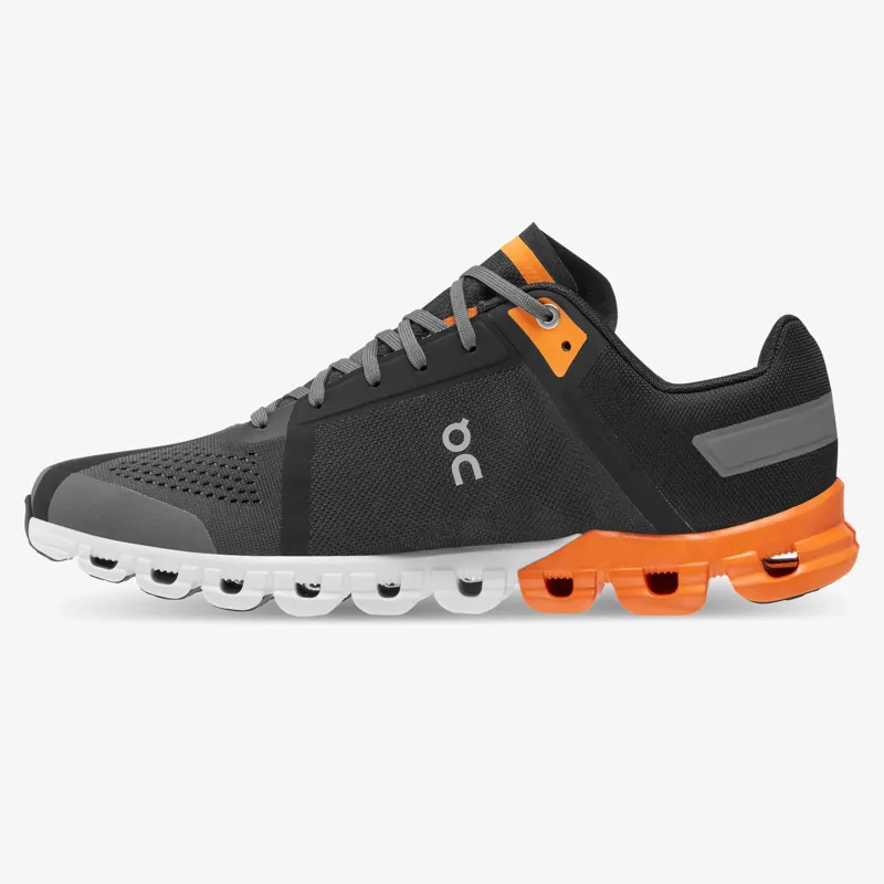 On Running Cloudflow 3 Men's in Black/Turmeric-3