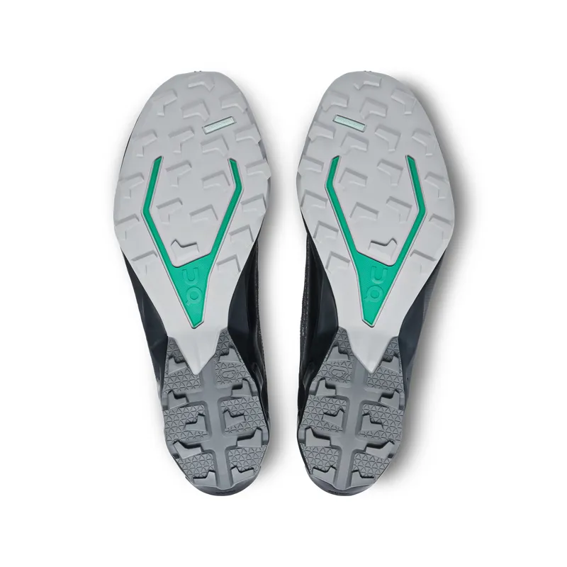 On Cloudventure Peak 3 Men's Trail Running Shoe in Black/Glacier-4