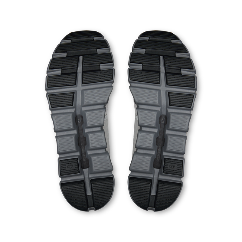 On Cloud 6 Mens Running Shoe in Wolf/Rock-1