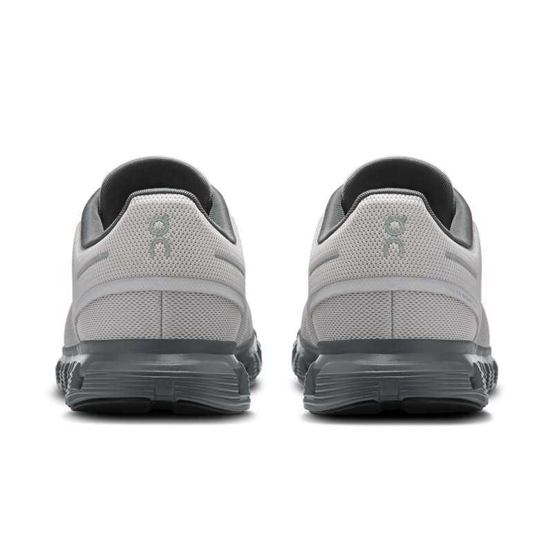On Cloud 6 Mens Running Shoe in Wolf/Rock-5