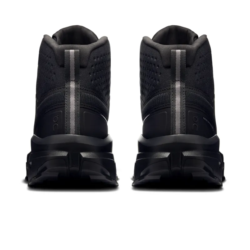 On Cloudrock Mid Mens Waterproof Walking Boots in Black-2