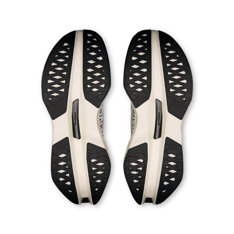 On Cloudboom Max Men's Running Shoe in White/Black-2