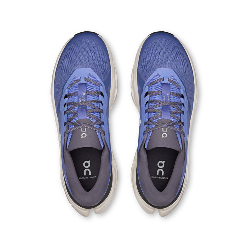 On Cloudrunner 3 Men's Trainer in Sailor/Ivory-3