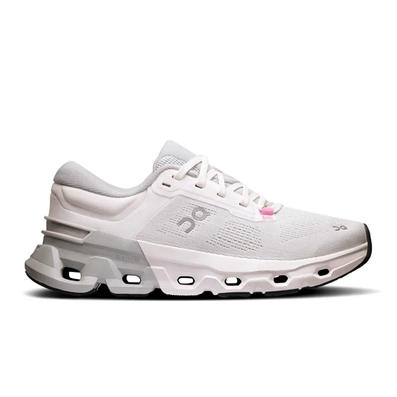 On Running Cloudflyer 5 women's running shoe in White/Glacier