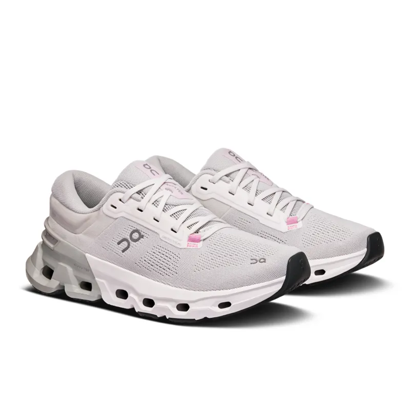 On Running Cloudflyer 5 women's running shoe in White/Glacier-5