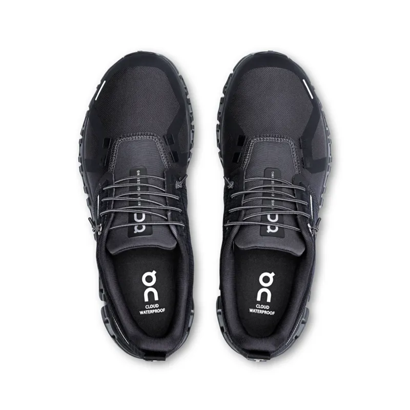 On Cloud 6 Waterproof Women's Running Shoes in Black-2