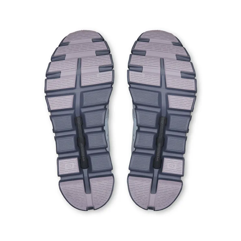 On Cloud 6 Waterproof Women's Running Shoes in Heather/Metal-1