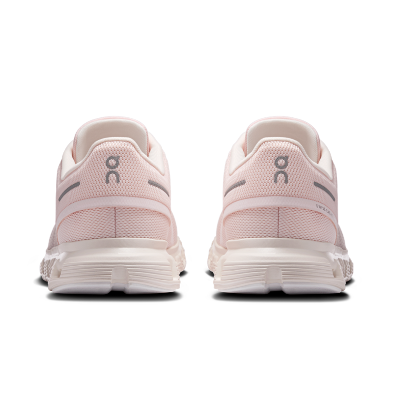 On Cloud 6 Womens Running Shoe in Salt/Gardenia-1