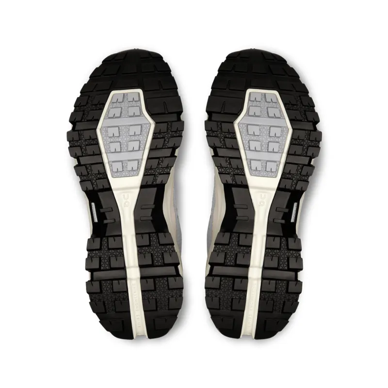 On Cloudrock Mid Womens Waterproof Walking Boots in Alloy/Ice-2