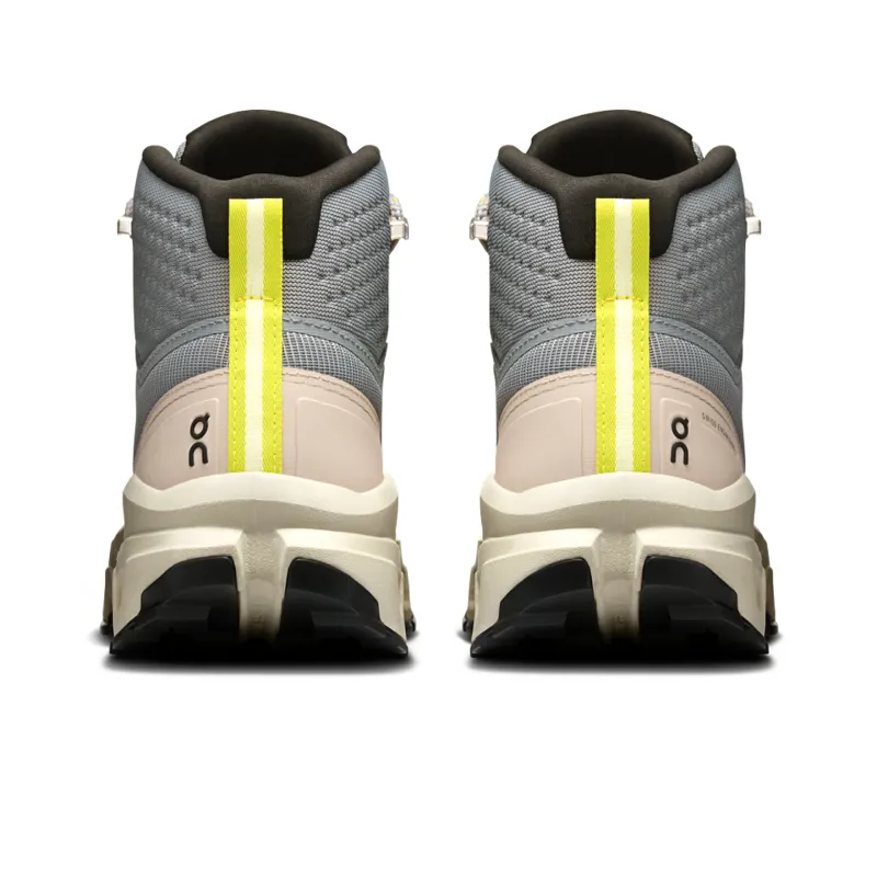 On Cloudrock Mid Womens Waterproof Walking Boots in Alloy/Ice-5