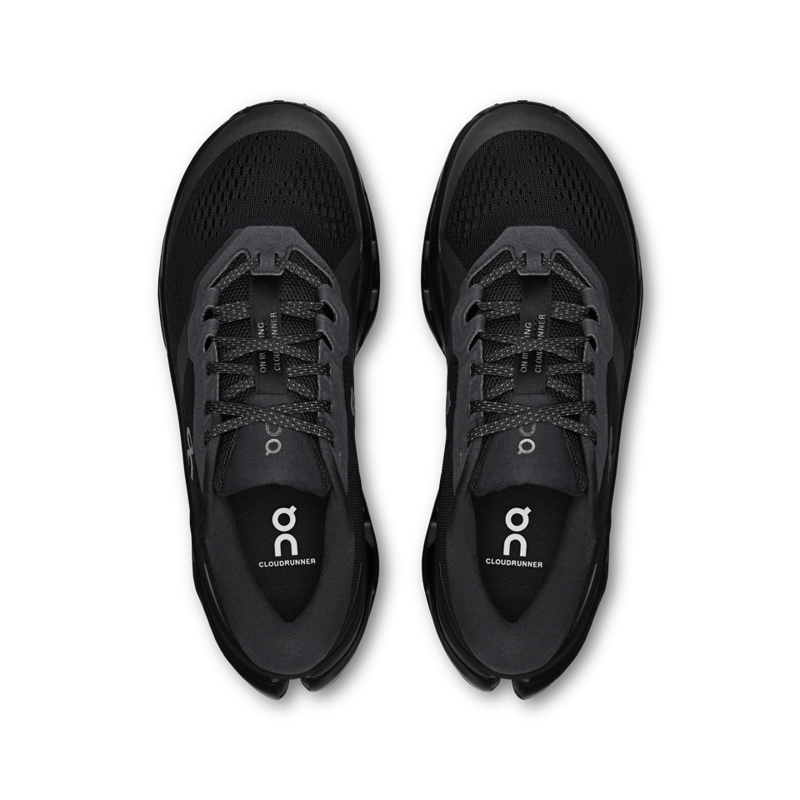 On Cloudrunner 3 Women's Trainer in  Black/Black-3