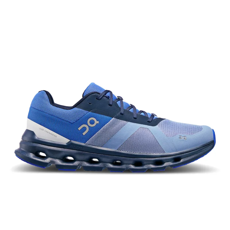 On Running Cloudrunner Mens running shoe in Shale/Cobalt