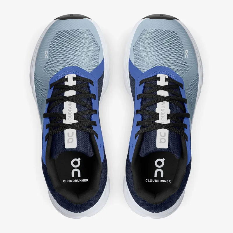 On Running Cloudrunner Womens running shoe in Chambray/Midnight-1