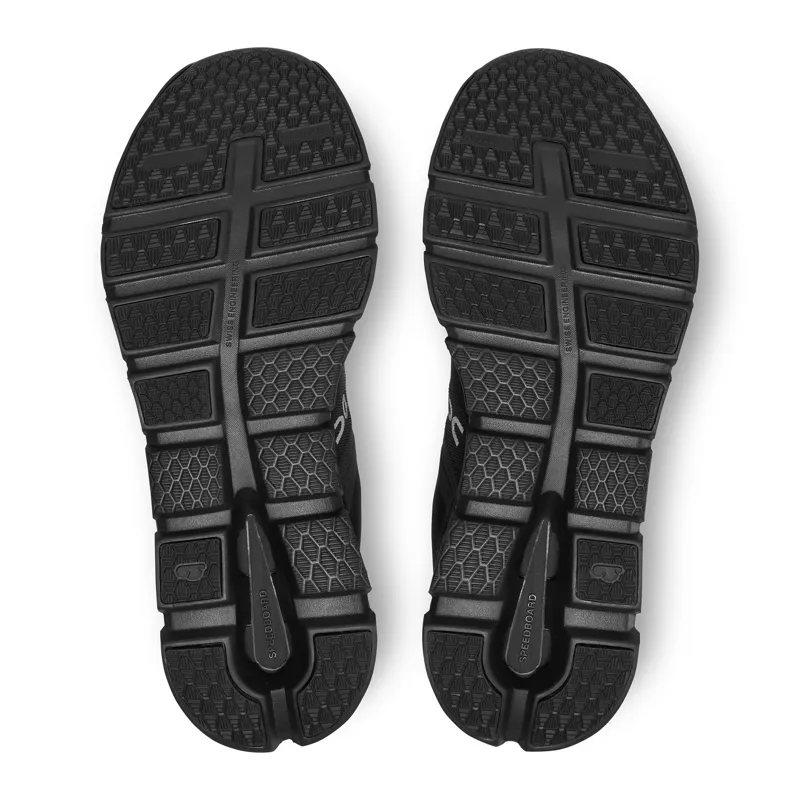 On Running Cloudrunner Waterproof Mens in black-2