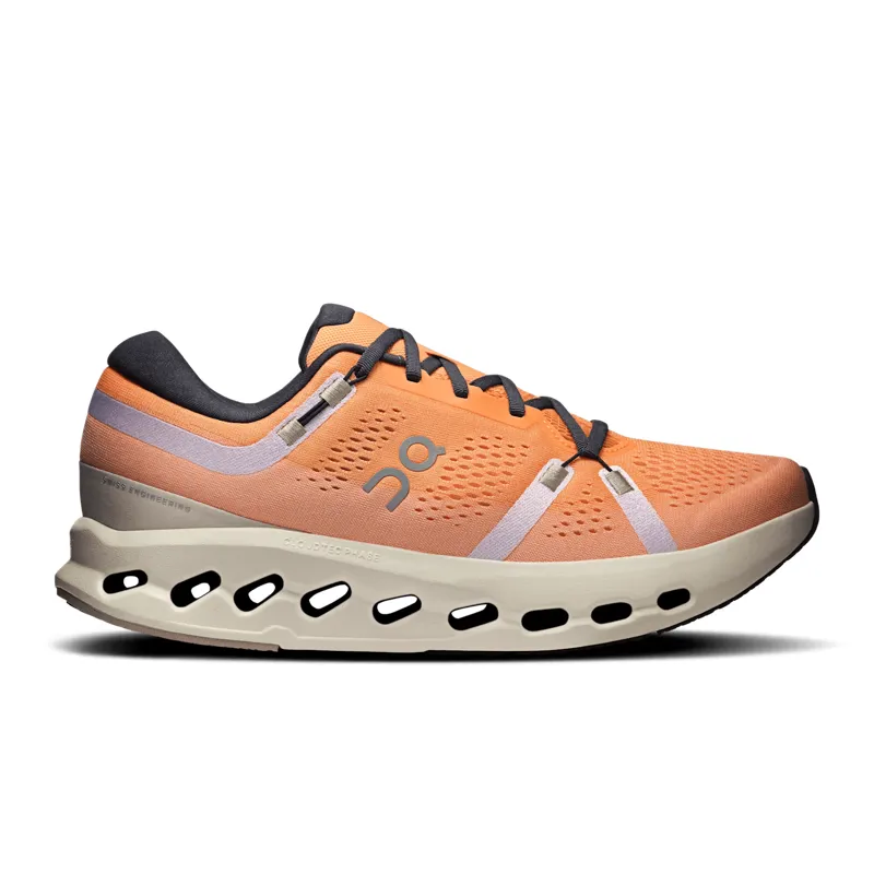 On Running Cloudsurfer 2 Mens running shoe in Tangerine/Ivory