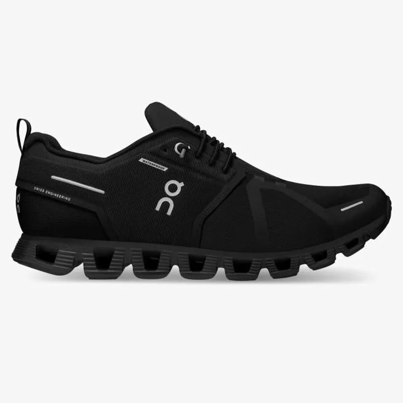On Running Cloud 5 Men's Waterproof shoe in black