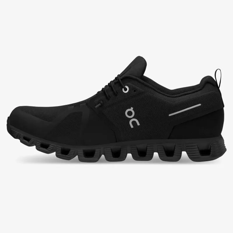 On Running Cloud 5 Men's Waterproof shoe in black-1