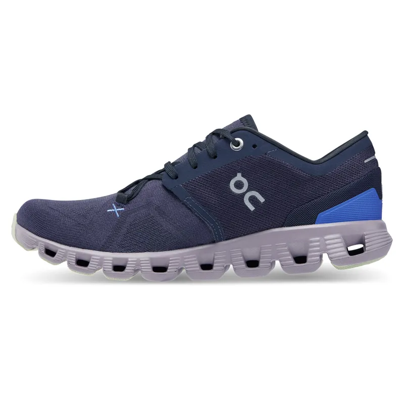 On Cloud X 3 Womens shoe in Midnight/Heron-5