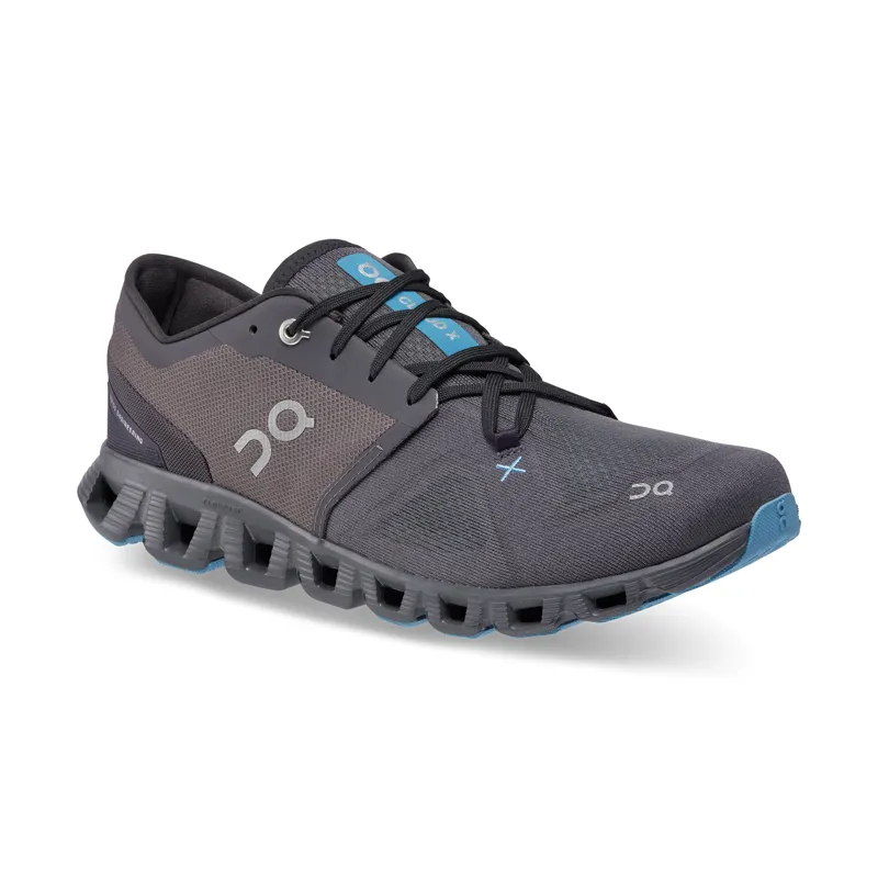On Cloud X 3 Mens shoe in Eclipse/Magnet-1