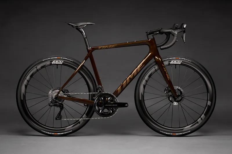 2023 Time ADHX Frameset in Amber-2