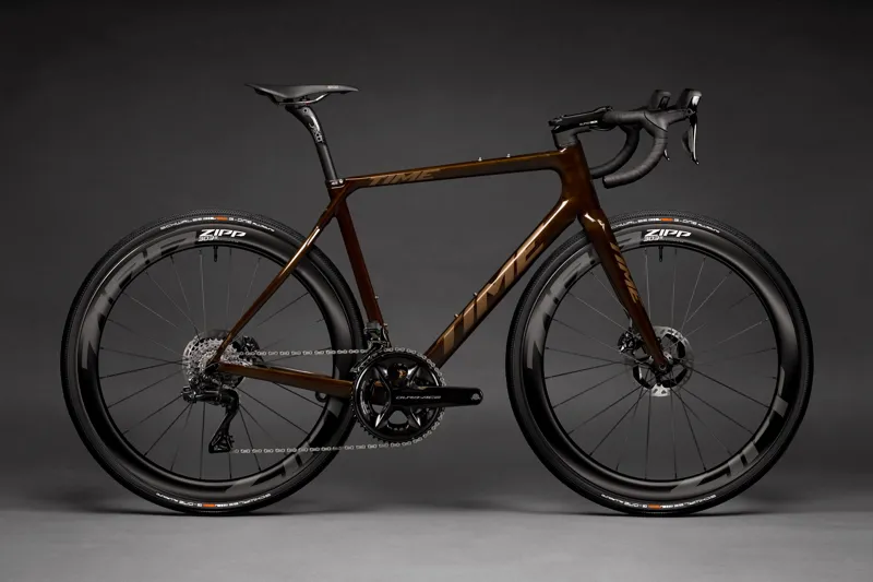 2023 Time ADHX Frameset in Amber-1