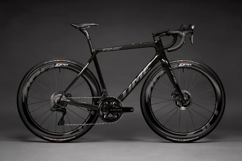 2023 Time ADHX Frameset in Black-1