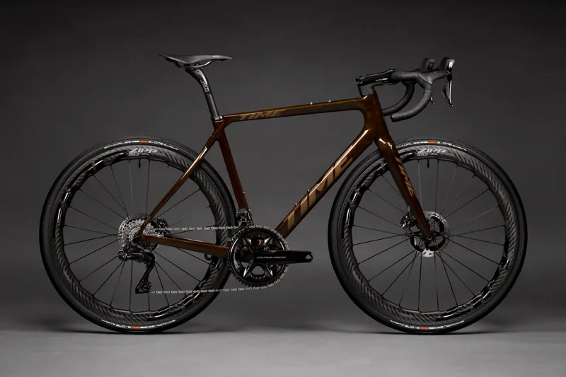 2023 Time ADHX Frameset in Amber-3