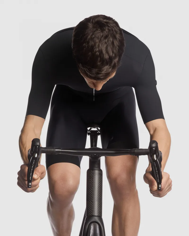 Assos Equipe RS Aero Short Sleeve Summer Jersey in profBlack-4