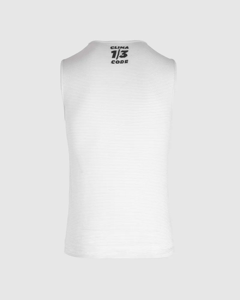 Assos Summer No Sleeve Skin Layer White-1