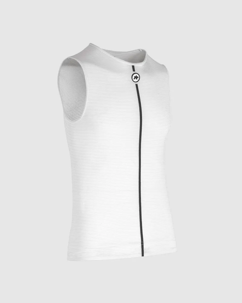 Assos Summer No Sleeve Skin Layer White-2
