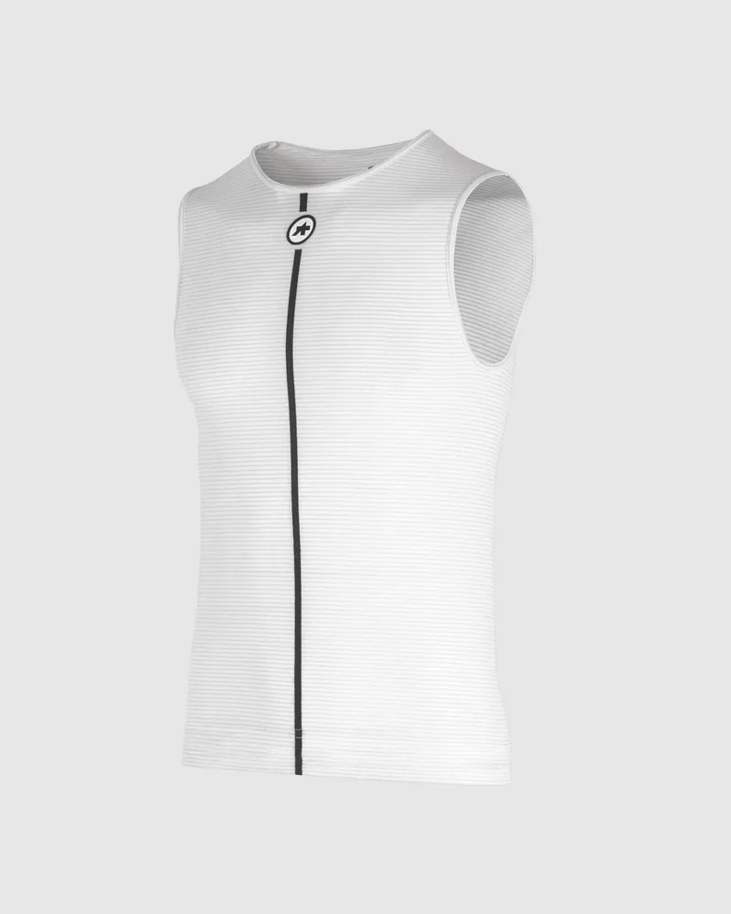 Assos Summer No Sleeve Skin Layer White-3