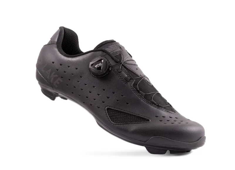 Lake CX177 Road Cycling Shoe BOA in Black-2