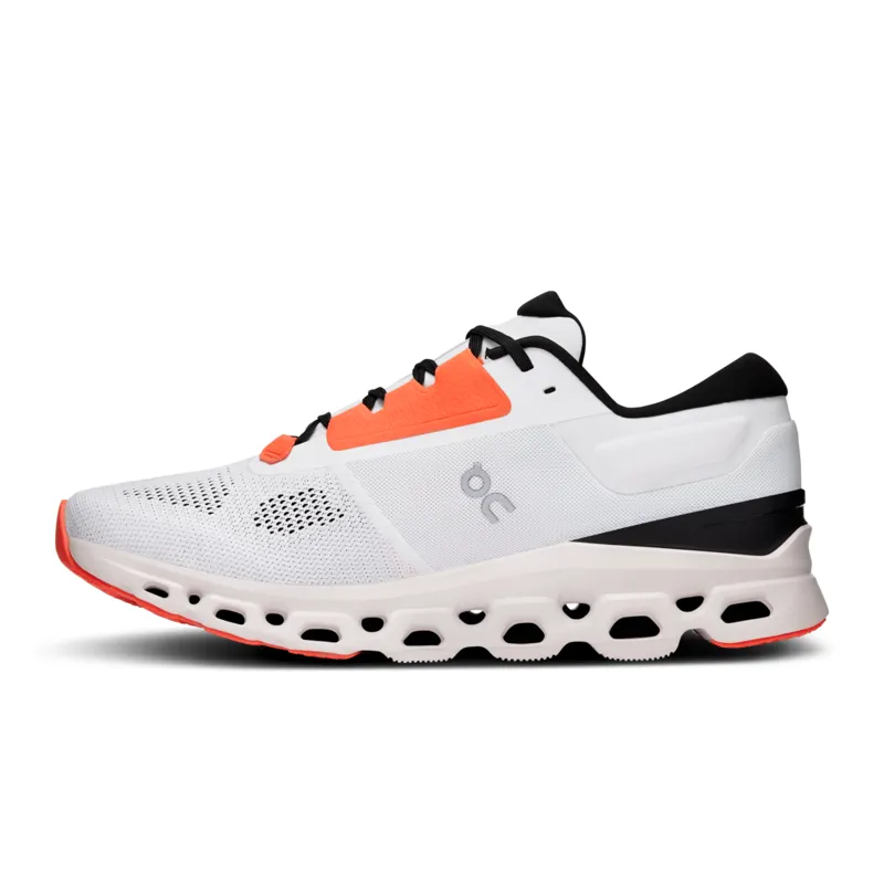 On Running Cloudstratus 3 Mens running shoe in White/Sand-3