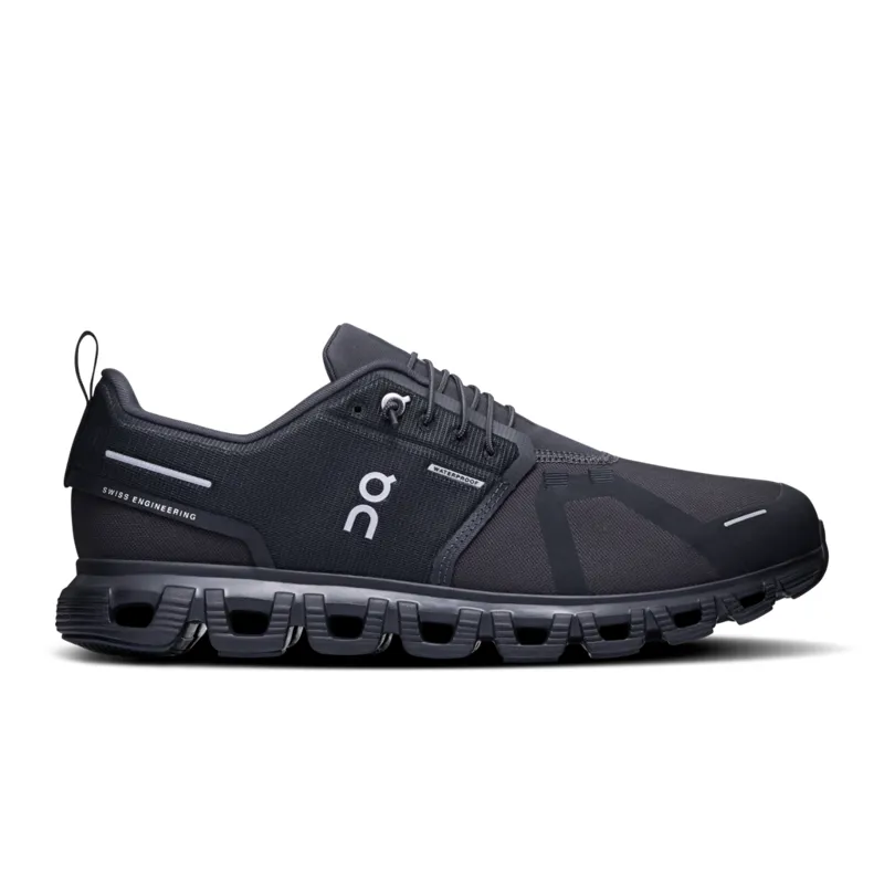 On Cloud 6 Waterproof Men's Running Shoes in Black