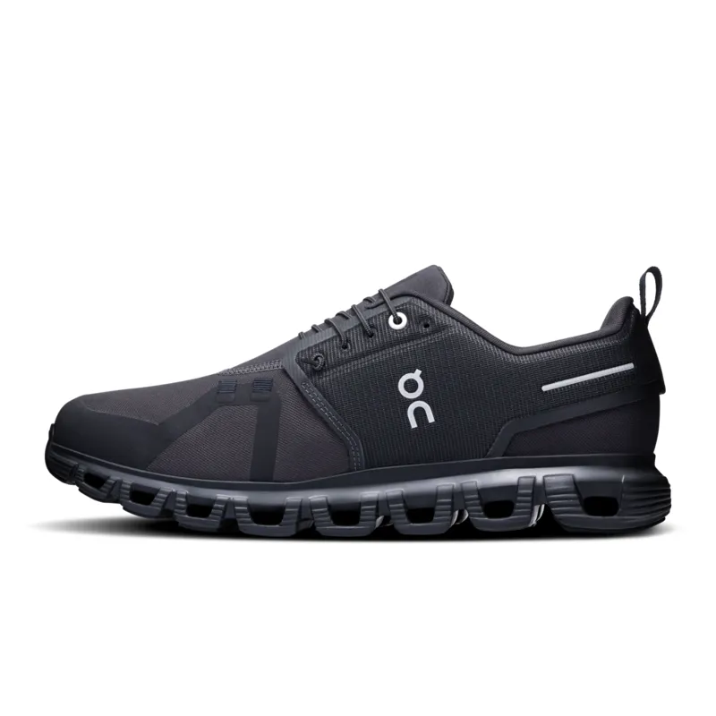 On Cloud 6 Waterproof Men's Running Shoes in Black-5