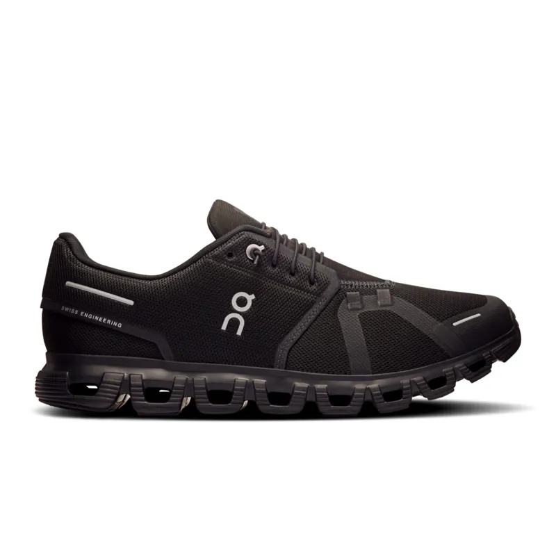 On Cloud 6 Mens Running Shoe in Black/Black