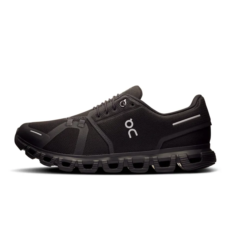 On Cloud 6 Mens Running Shoe in Black/Black-5