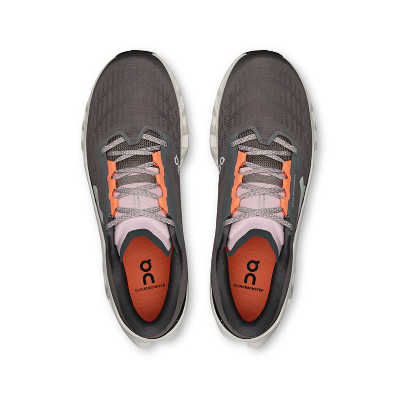 On Cloudmonster 3 Men's Running Shoe in Eclipse/Ivory-1