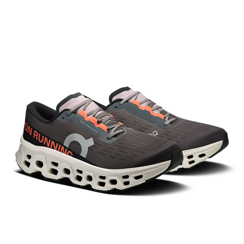 On Cloudmonster 3 Men's Running Shoe in Eclipse/Ivory-4