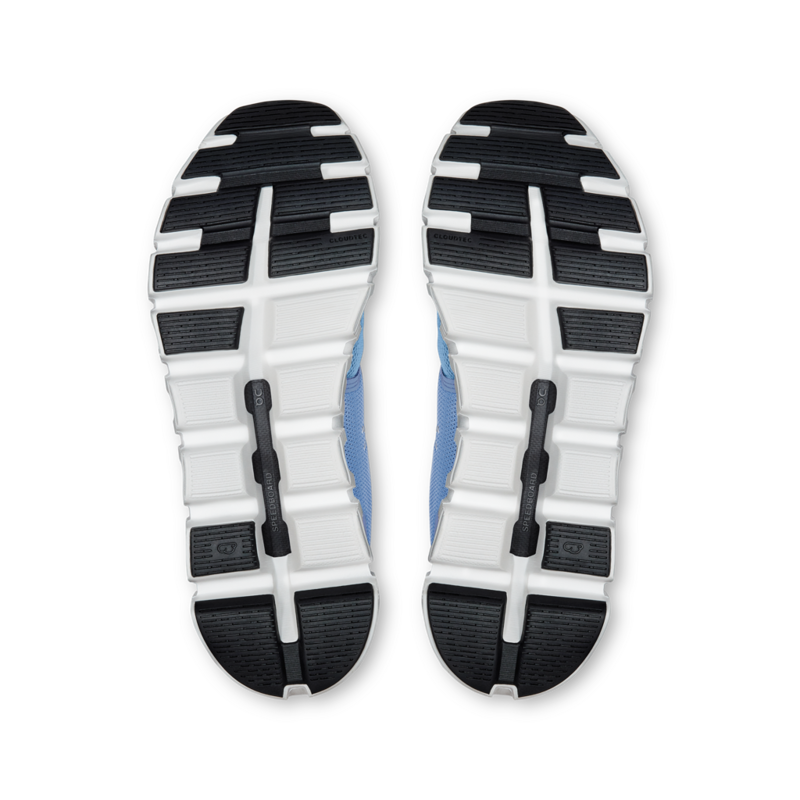 On Cloud 6 Womens Running Shoe in Chambray/White-5