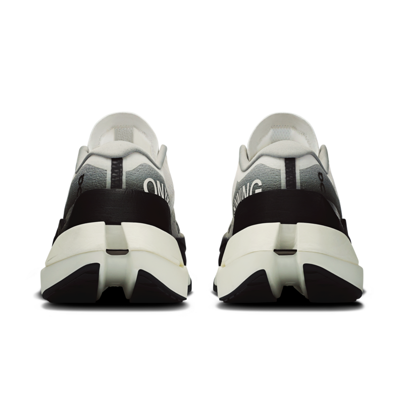 On Cloudboom Max Women's Running Shoe in White/Black-3