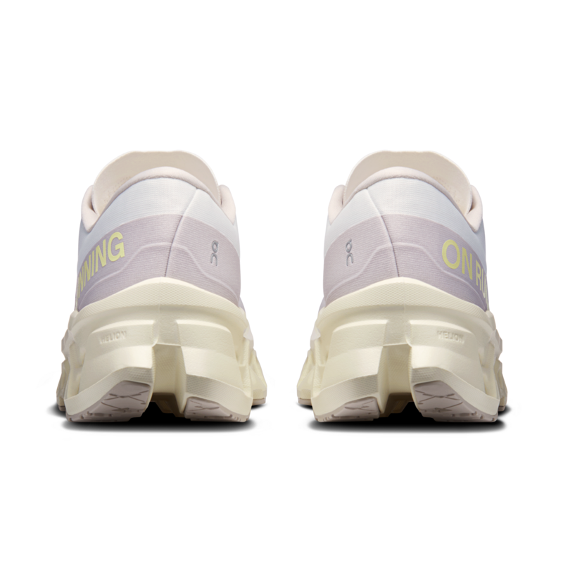 On Cloudmonster 3 Women's Running Shoe in Ivory/Seedling-3