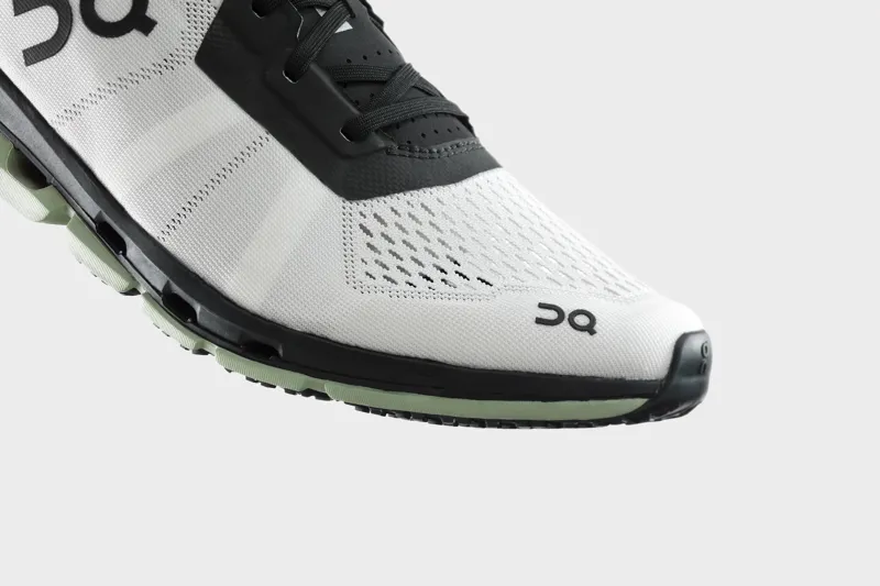 On Running Cloudboom Womens running shoe in White/Black-8