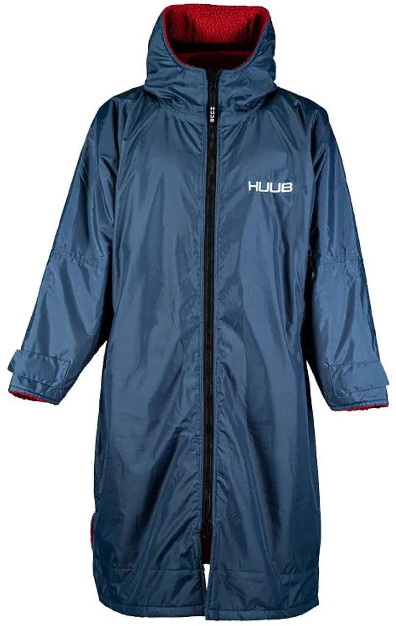 Huub Changing Robe in Navy/Red-2