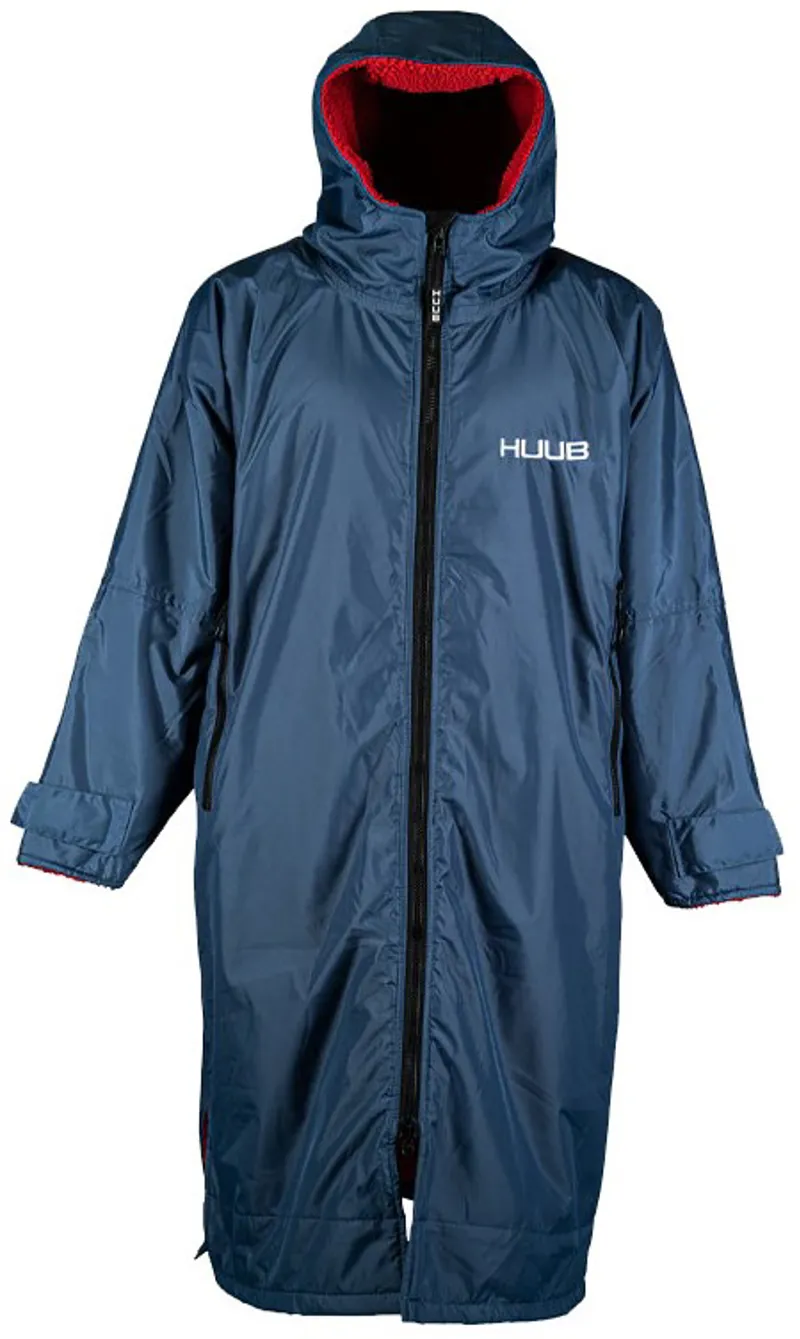 Huub Changing Robe in Navy/Red